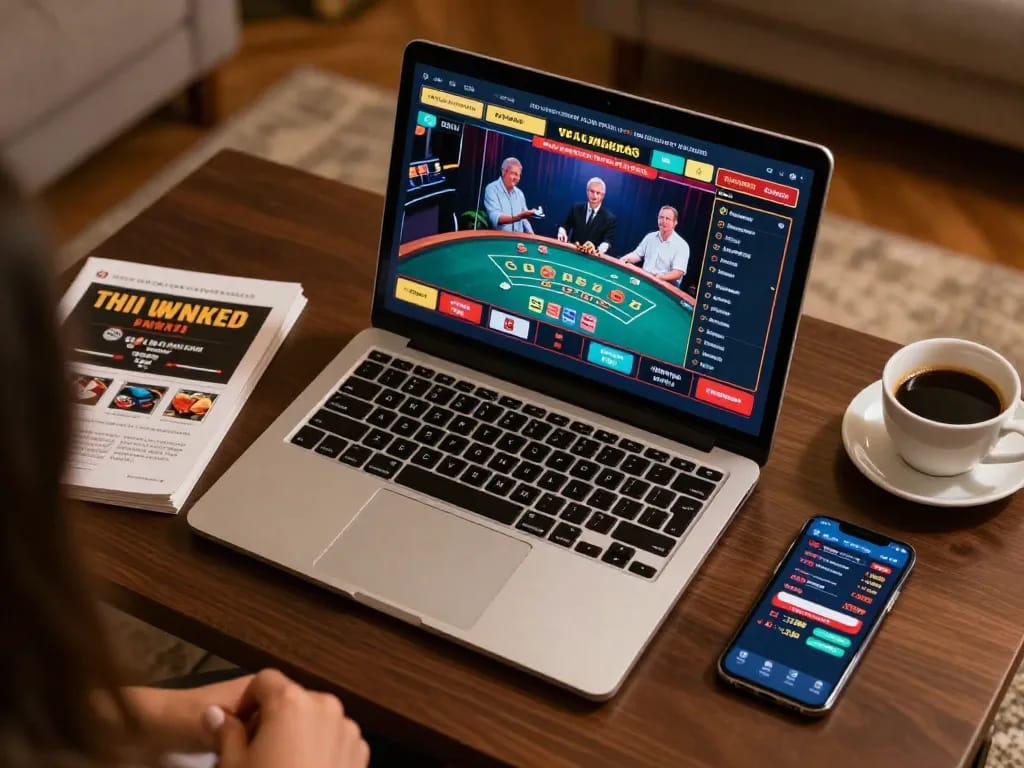 Experience impactxoft with a dynamic online gambling setup showcasing live dealer games and strategic guides
