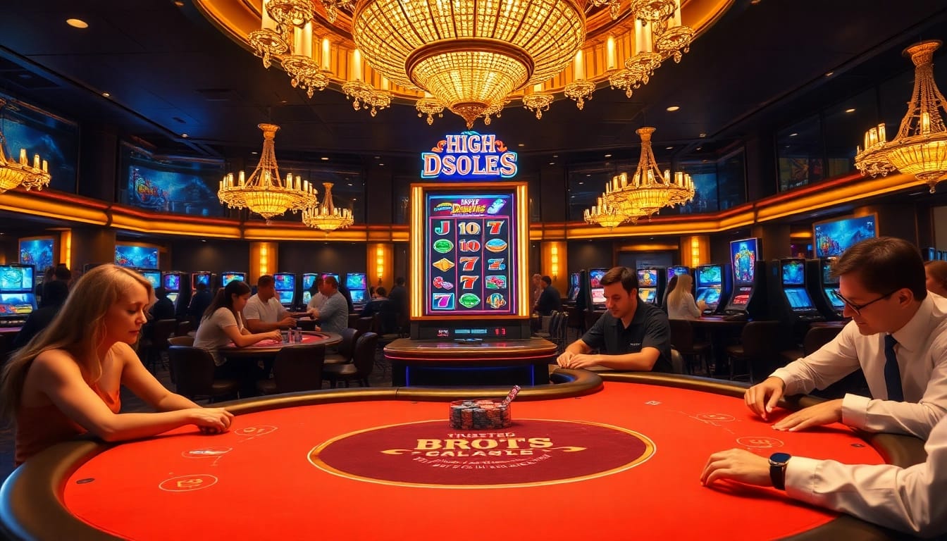 Experience the excitement of bro138 with engaging slot machines and vibrant casino action.