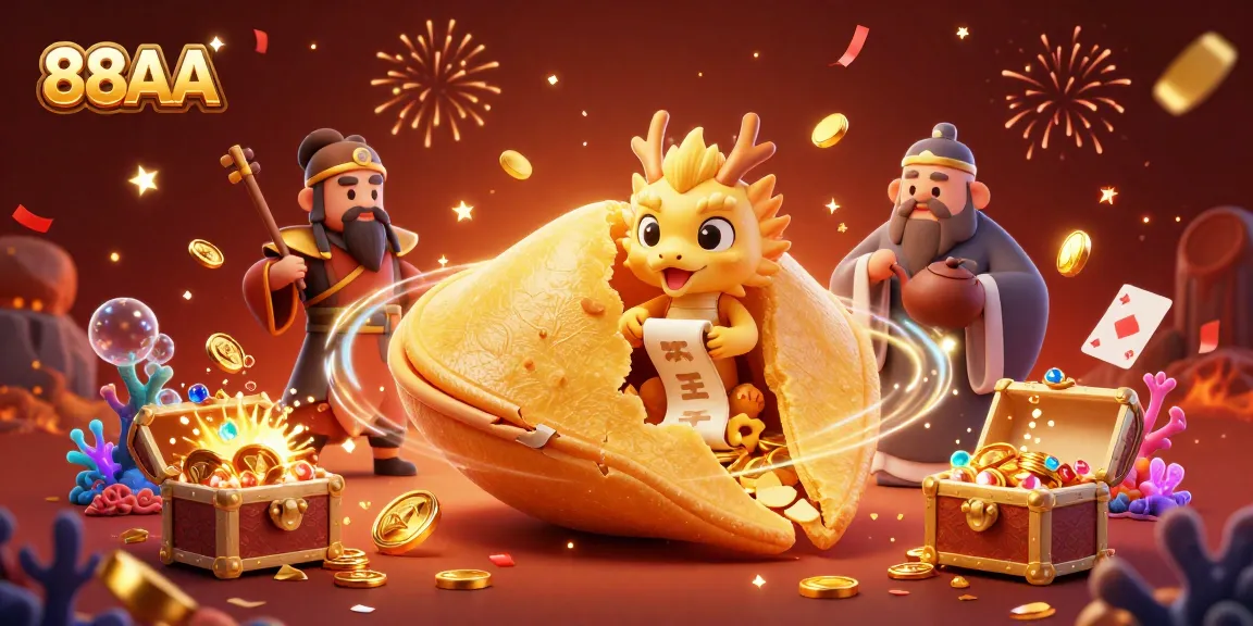 Engage in exciting gameplay at 88AA with vibrant casino themes and fortune-filled animated characters.