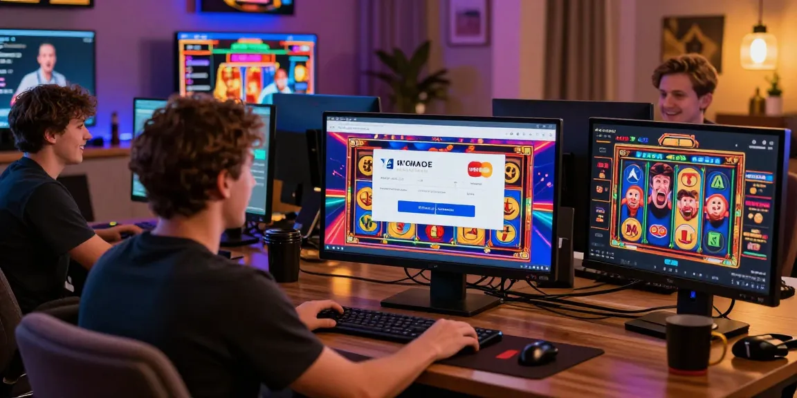 Engaging online casino experience with vibrant games and credit card options on display at https://thebls.org.uk.