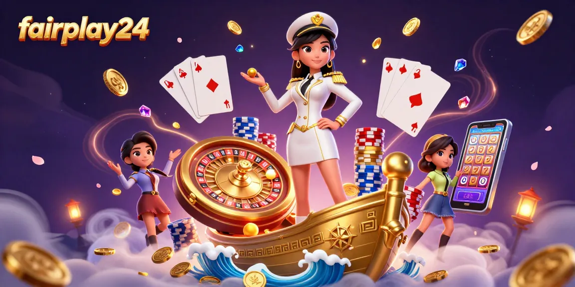 Bet strategically with fairplay24 for seamless online gaming experiences featuring vibrant casino elements.
