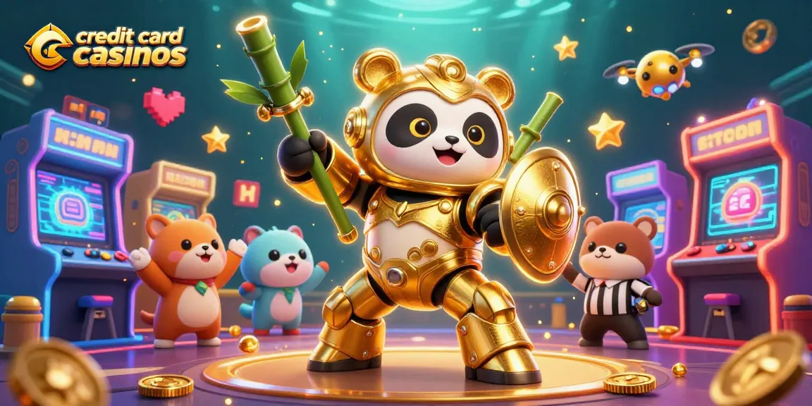 Experience thrilling gameplay at credit card casinos with vibrant visuals and dynamic characters.