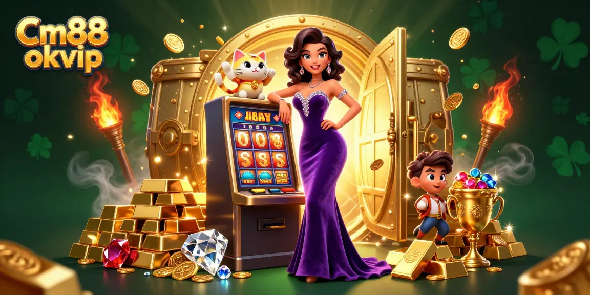 Experience thrilling wins at Cm88 okvip with dazzling jackpots and stunning casino visuals.