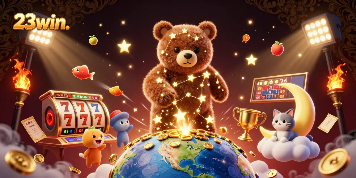 Experience thrilling wins at 23win. with vibrant slot games and captivating casino elements.