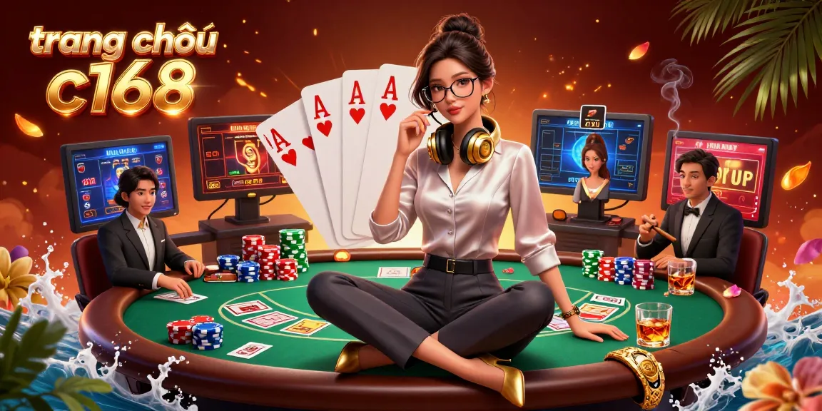 Experience excitement at trang chủ c168 with a vibrant casino scene featuring poker chips and thrilling gameplay.