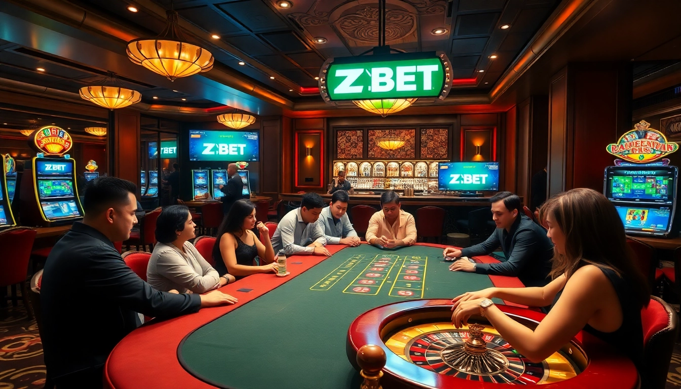 ZBET offers an engaging gaming experience with a vibrant casino atmosphere full of excitement.