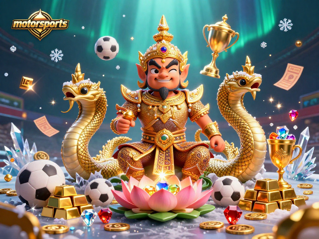Place your bets in motorsports with a stunning display of sports elements and treasures.