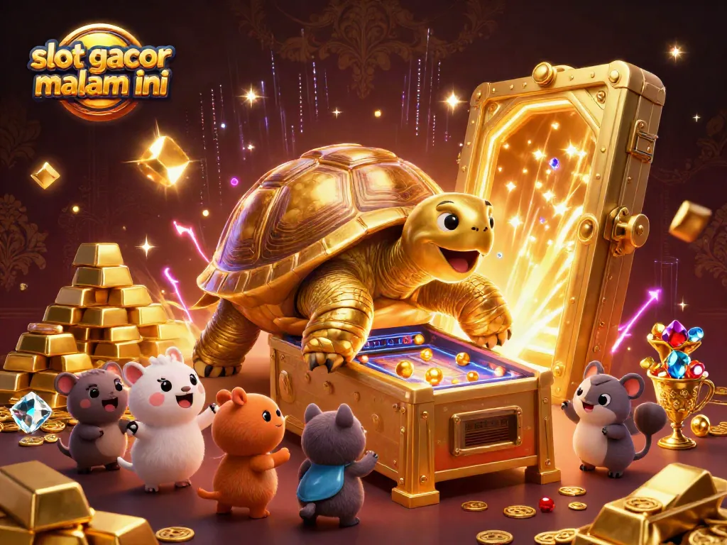 Memperoleh jackpot pada slot gacor malam ini dengan karakter yang ceria dan elemen kasino menarik.