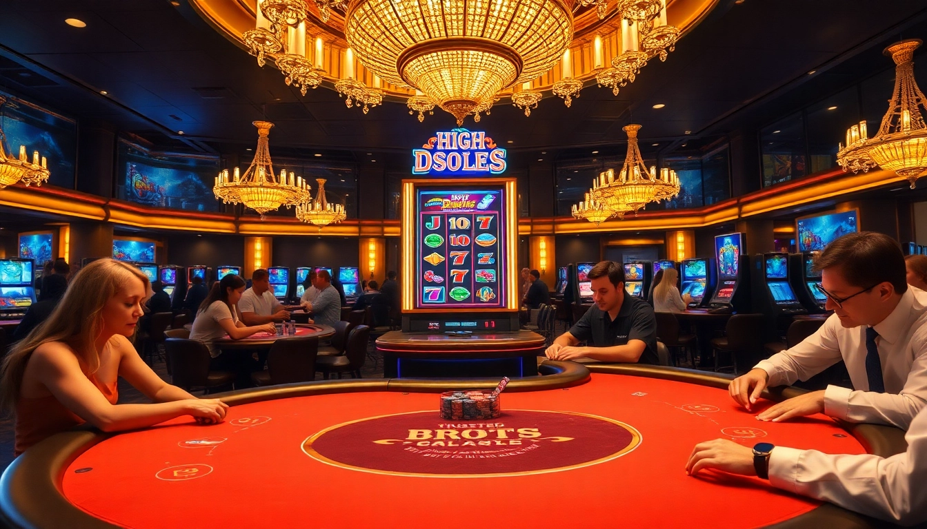 Experience the excitement of bro138 with engaging slot machines and vibrant casino action.