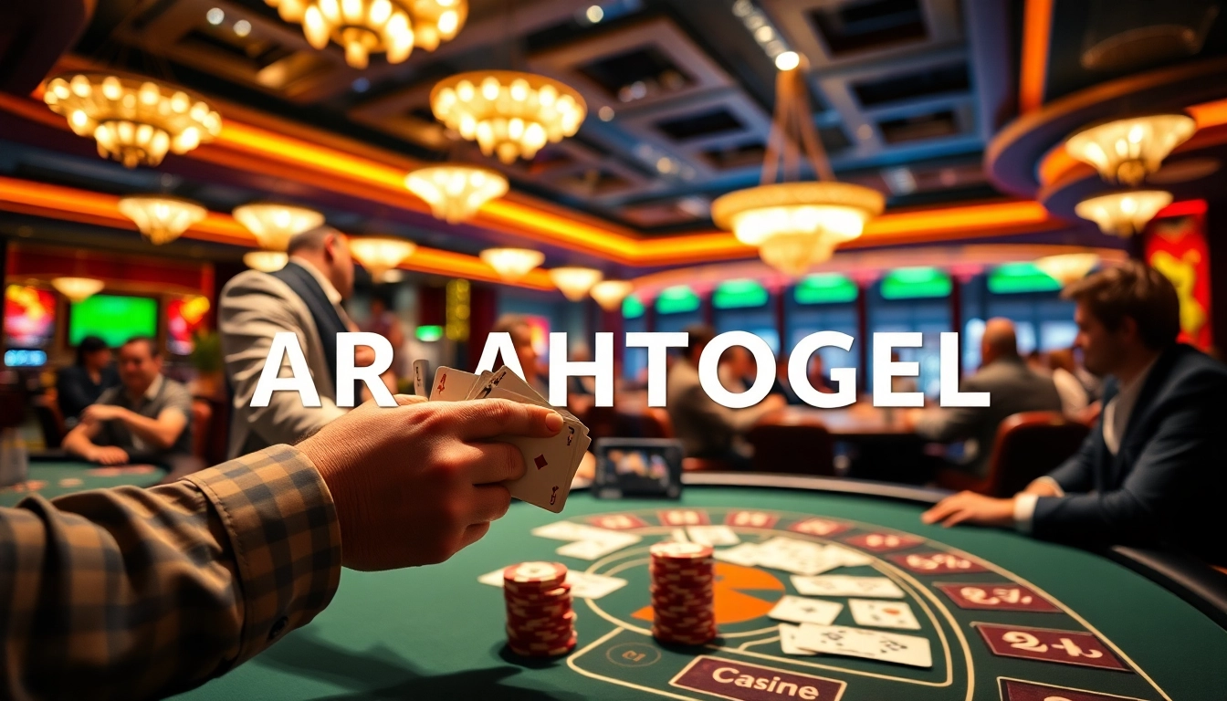 Menangkan permainan ARAHTOGEL di kasino dengan dealer yang handal dan suasana yang mendebarkan.