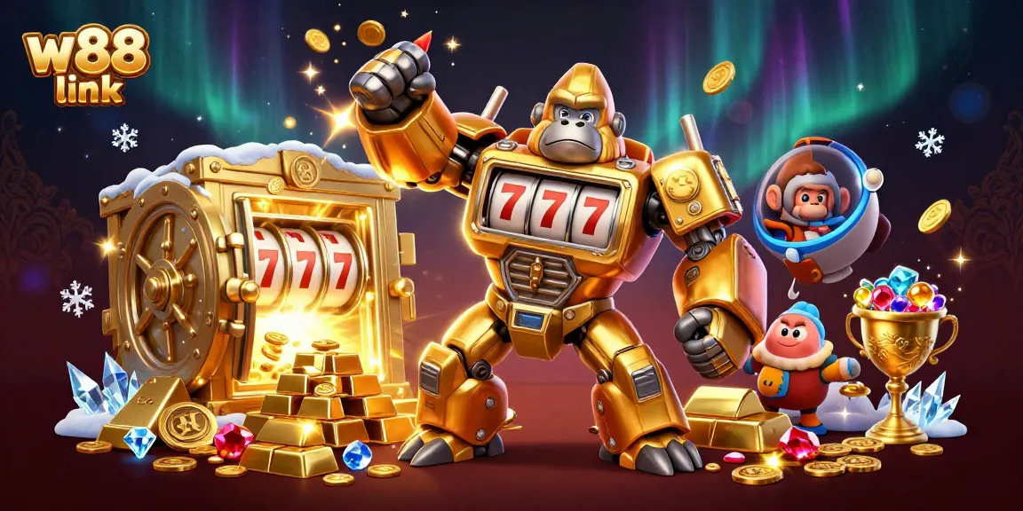 Experience thrilling wins with the w88 link, featuring dynamic slots and rich treasure visuals!