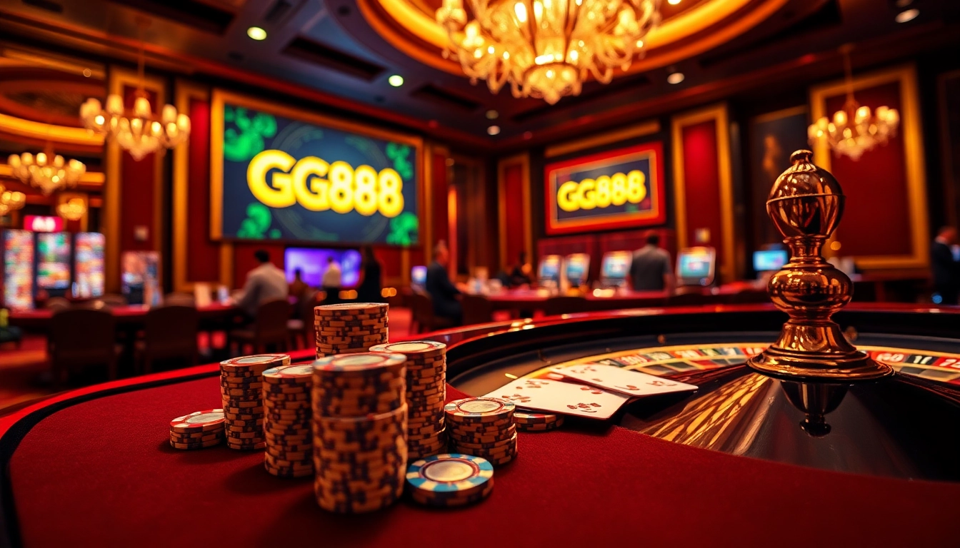 Experience thrilling gameplay at GG88 with exciting casino games and vibrant visuals.
