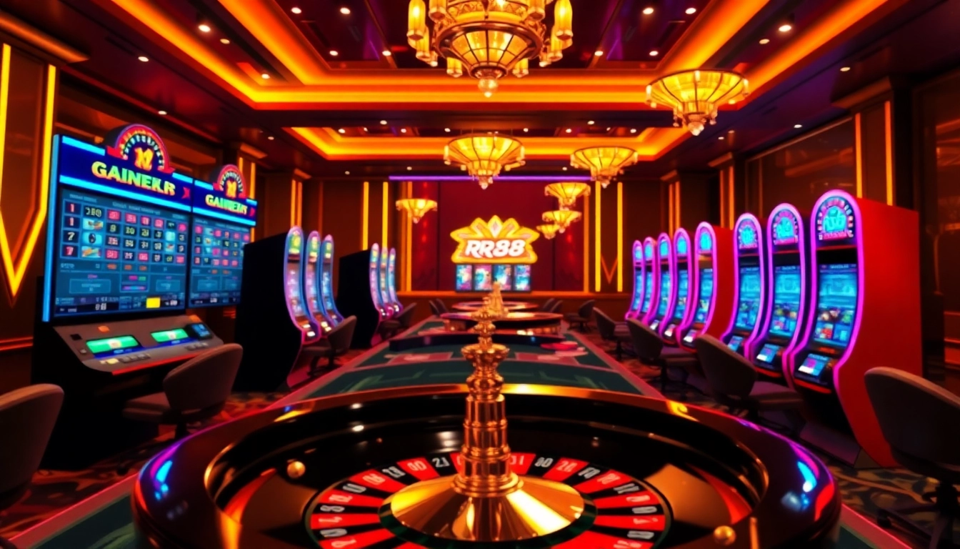 Experience the thrill of Nhà Cái RR88 with vibrant casino games and professional online betting.