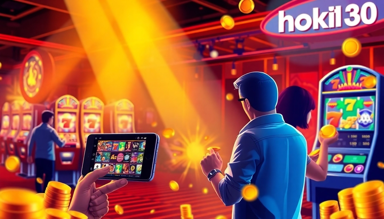 Exciting online gambling experience on hoki138 featuring vibrant slot machines and a user-friendly interface.
