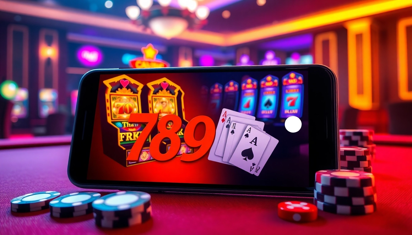 Engage in thrilling betting with the app 789win on an elegant online gambling interface.