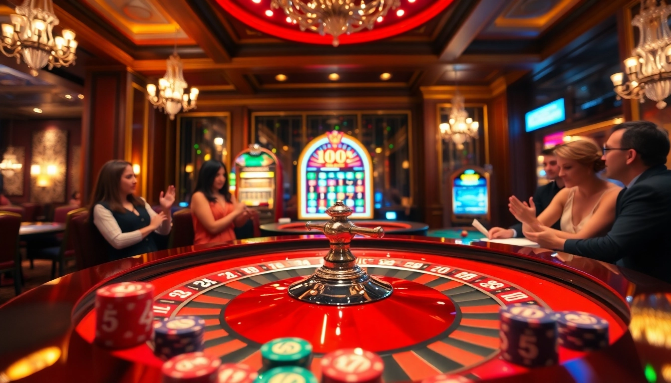 Experience thrilling gameplay at https://mm88.directory/ with vibrant casino tables and excited players.