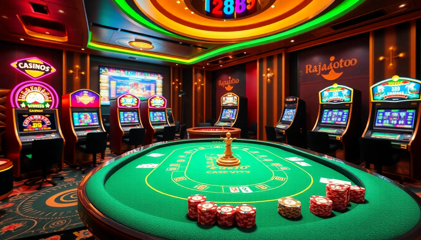 Experience thrilling gameplay at rajatoto88 with vibrant casino games and digital winnings.