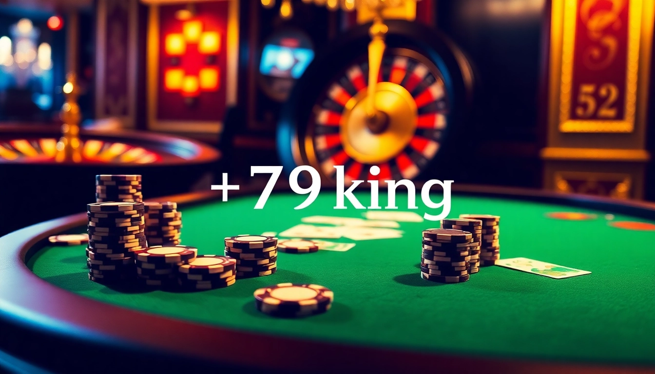 Engage with thrilling poker and roulette action at 79king's luxurious online casino.
