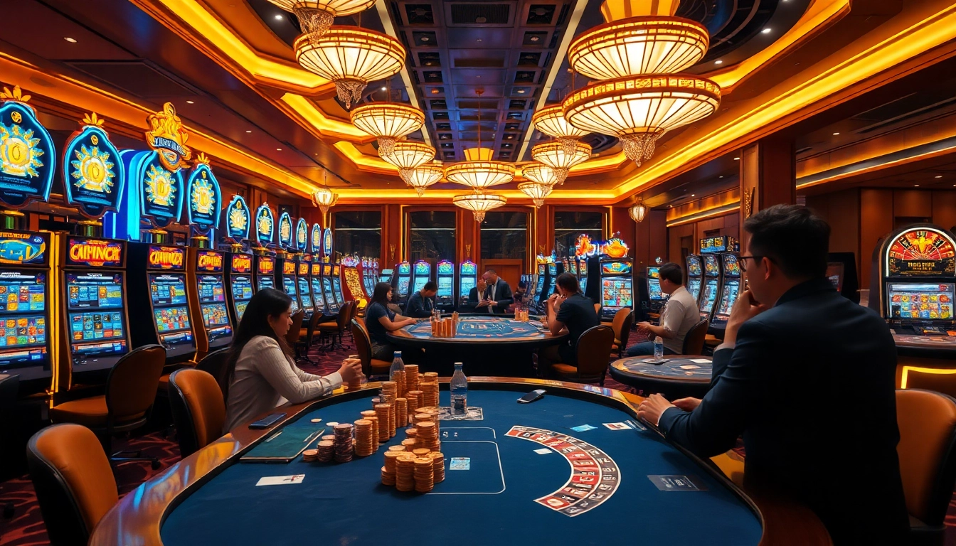 Experience the thrill of pahala4d at luxurious casino tables with vibrant gameplay.