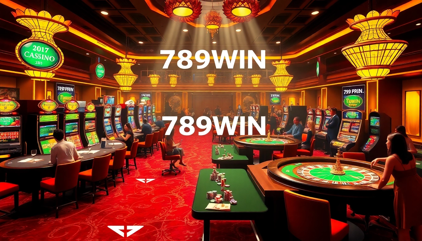 Experience the thrill of gambling at 789WIN with dynamic casino games, vibrant slot machines, and polished tables.