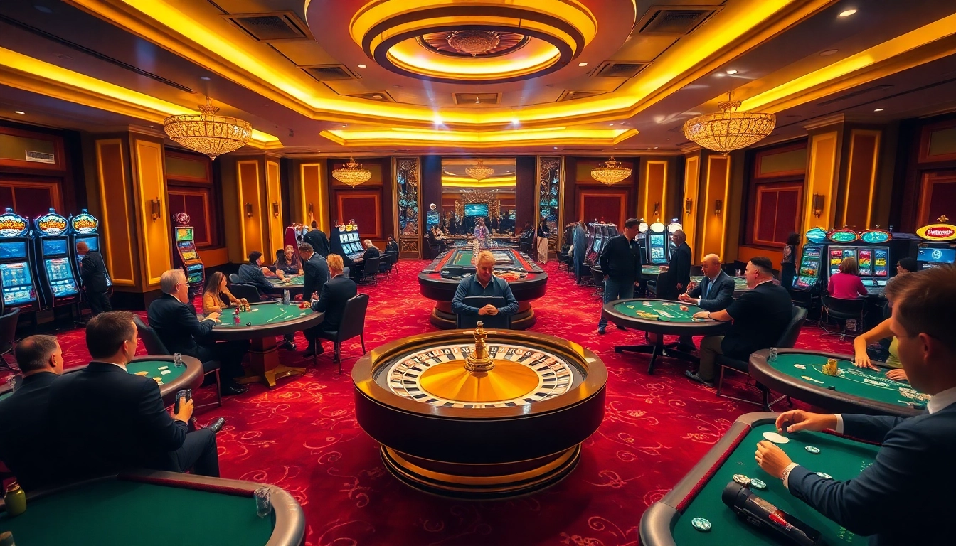 Experience the thrill of winning at Sunwin's luxurious casino tables.